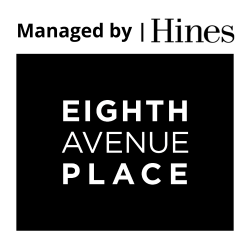 Eighth Avenue Place + Hines Logo