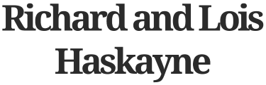 Richard and Lois Haskayne Logo