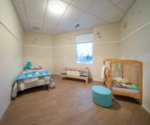 Children's Cottage Society Crisis Nursery Bedroom